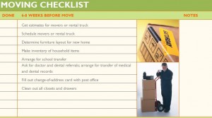 Free Moving Across Country Checklist
