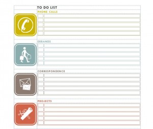 Things To Do Checklist Free