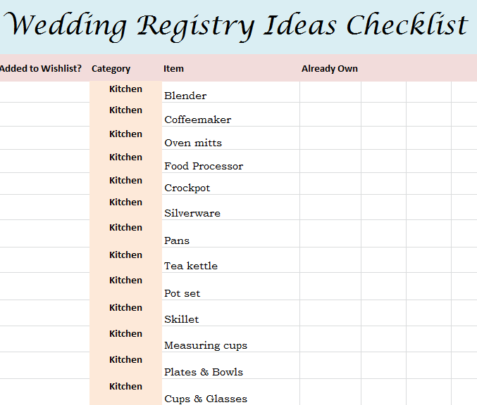 150+ Wedding Registry Ideas For Every Budget (2023 Ultimate List)