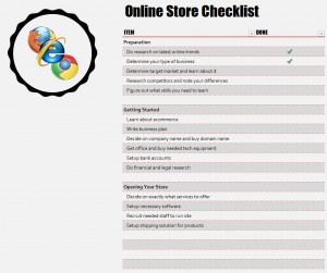 Online Store Checklist