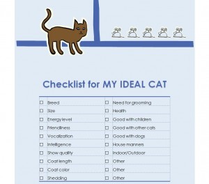 Free New Kitten Checklist